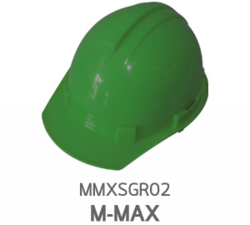 หมวกนิรภัย ABS ยี่ห้อM-MAX สีเขียว