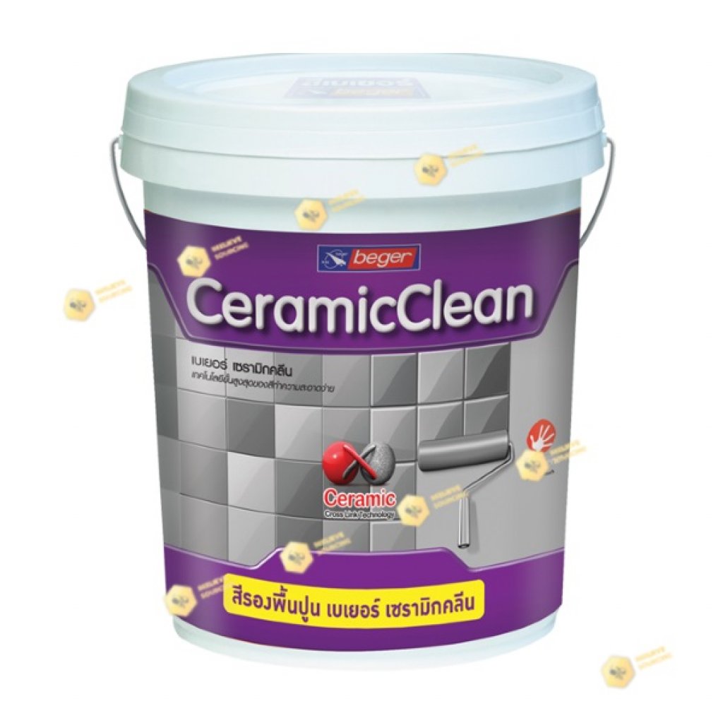Beger CeramicClean 1299 สีรองพื้นปูนเก่า ภายในสูตรน้ำ-5gl