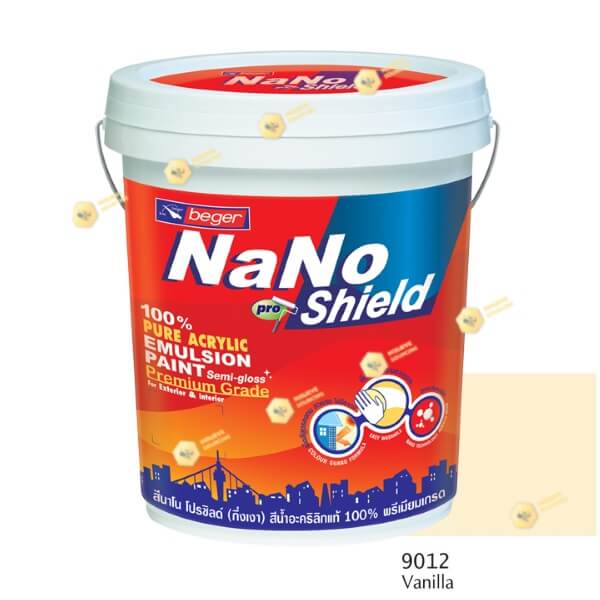 เบเยอร์ นาโนโปรชิลด์ 9012 สีน้ำอะครีลิกกึ่งเงา-5gl