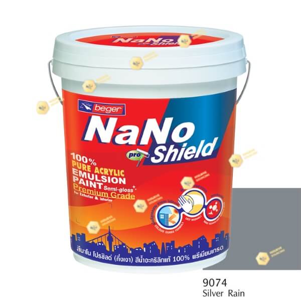 เบเยอร์ นาโนโปรชิลด์ 9074 สีน้ำอะครีลิกกึ่งเงา-5gl