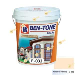 เบนโทน เบเยอร์ Apricot White E-032 สีน้ำอะคริลิกภายนอก-ใน