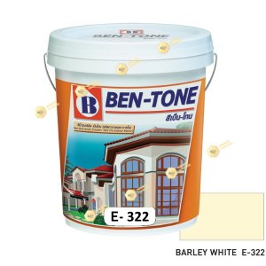 เบนโทน เบเยอร์ Barley White E-322 สีน้ำอะคริลิกภายนอก-ใน