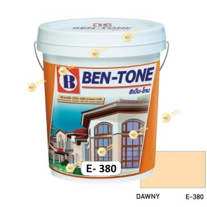 เบนโทน เบเยอร์ Dawny E-380 สีน้ำอะคริลิกภายนอก-ใน