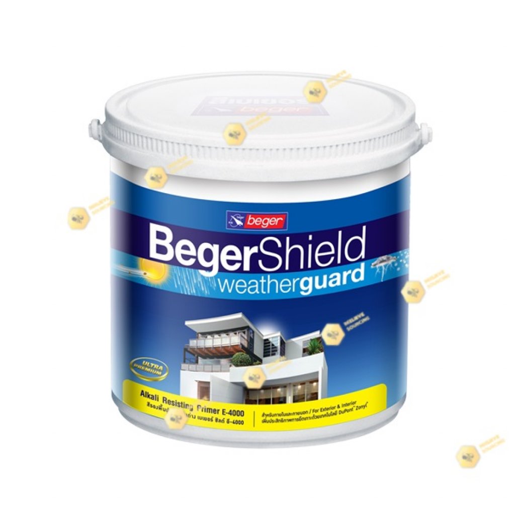 BegerShield E-4000 สีรองพื้นปูนใหม่ กันด่าง-1gl.