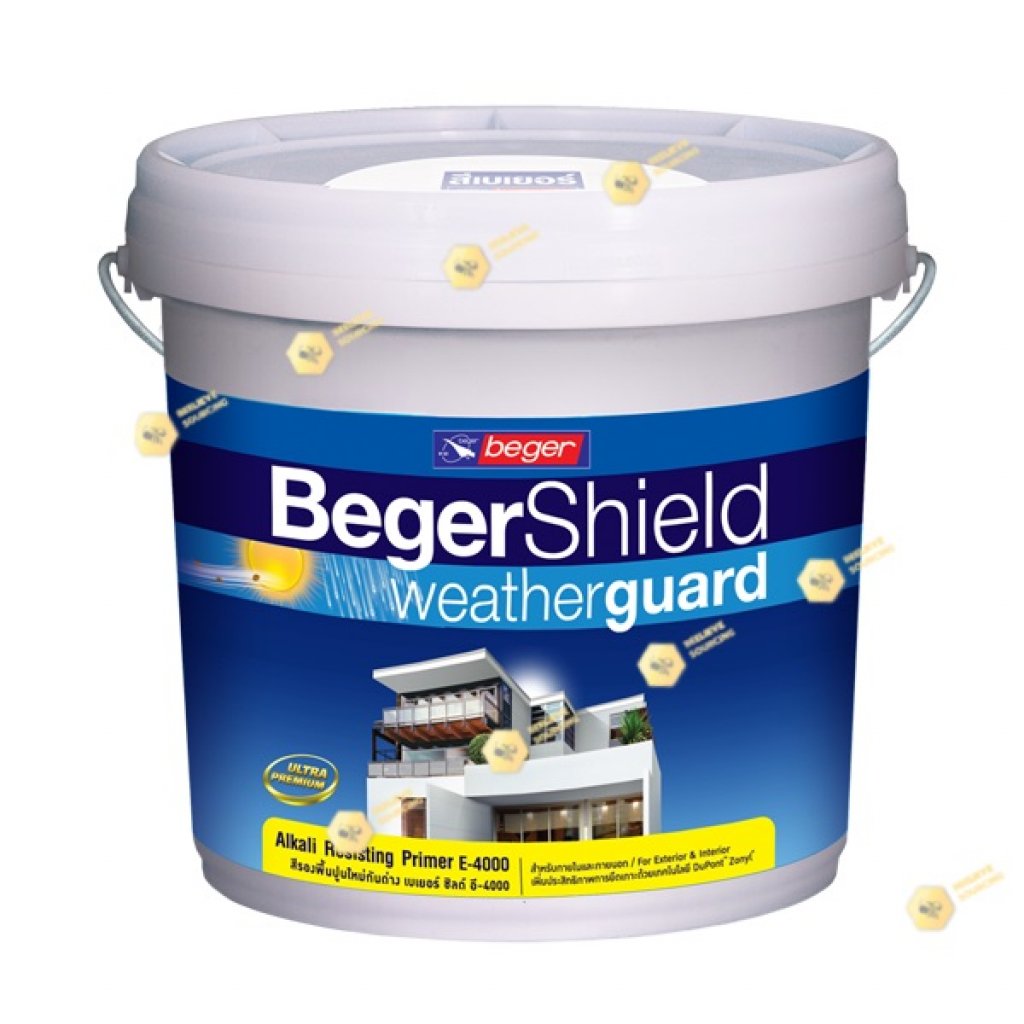 BegerShield E-4000 สีรองพื้นปูนใหม่ กันด่าง-2.5gl.