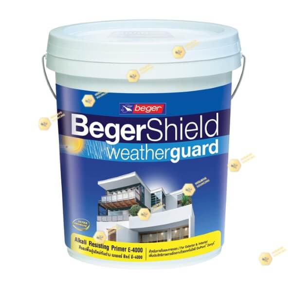 BegerShield E-4000 สีรองพื้นปูนใหม่ กันด่าง-5gl.