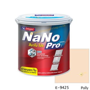 นาโนโปร สีน้ำอะคริลิก E-9425 สีน้ำด้านภายนอก-1gl