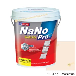 นาโนโปร สีน้ำอะคริลิก E-9427 สีน้ำด้านภายนอก-5gl