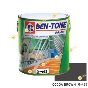 เบนโทน เบเยอร์ G-465 Cocoa Brown สีเคลือบเงา 1gl