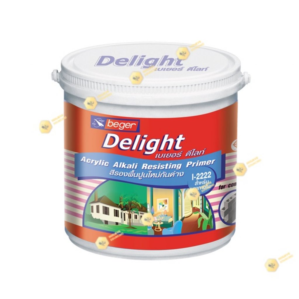 เบเยอร์ สีรองพื้นปูนใหม่ I-2222 ดีไลท์ ภายใน-1gl.