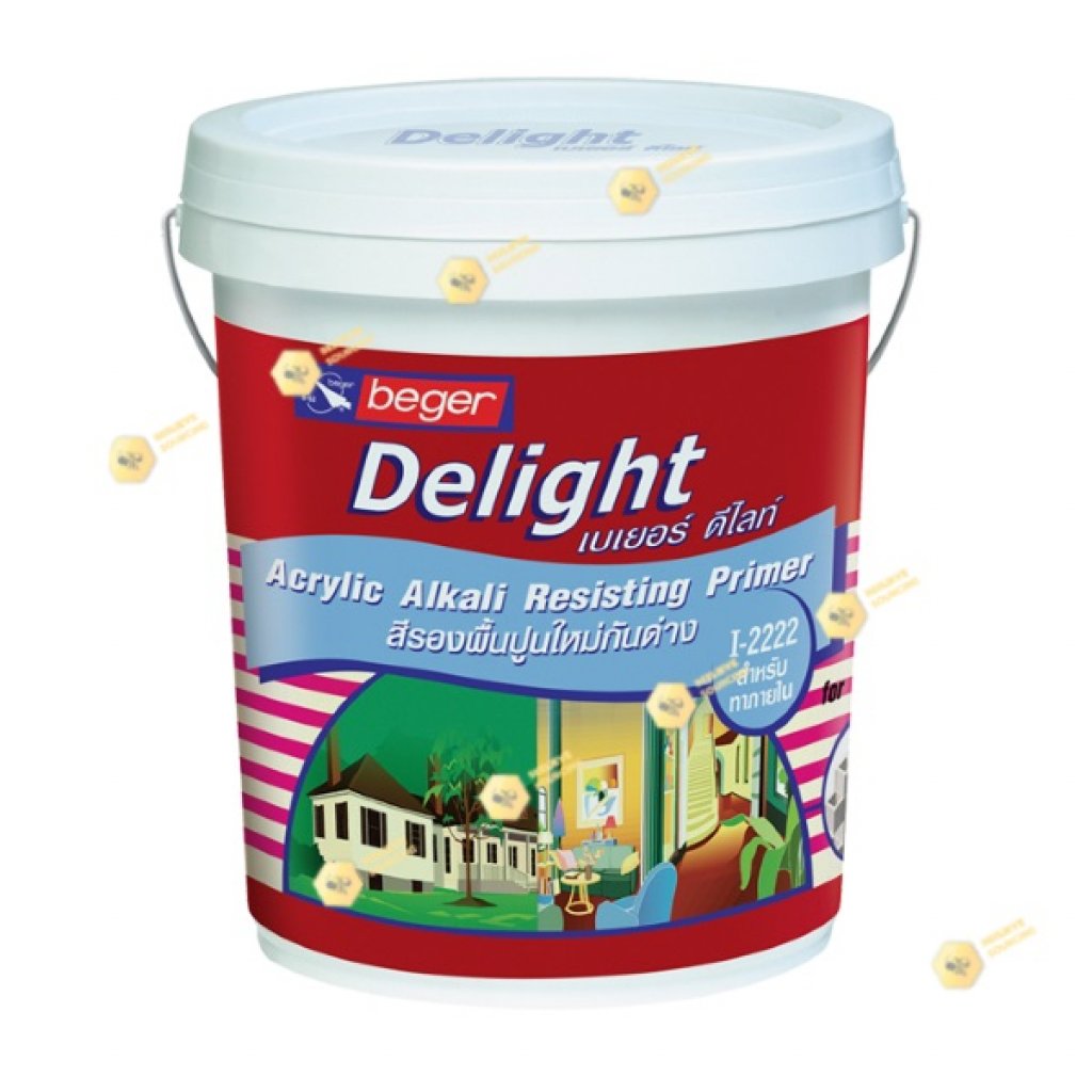 เบเยอร์ สีรองพื้นปูนใหม่ I-2222 ดีไลท์ ภายใน-5gl.
