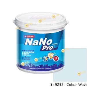 นาโนโปร สีน้ำอะคริลิก I-9252 สีน้ำด้านภายใน-1gl