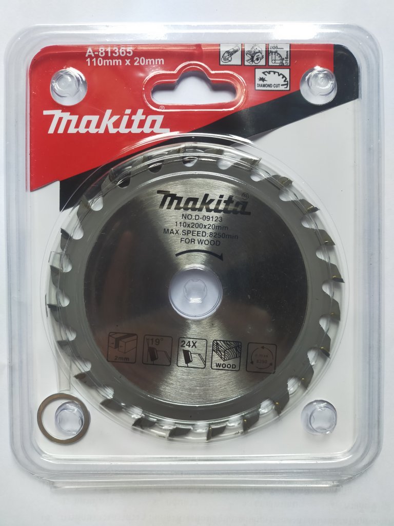 ใบเลื่อยตัดไม้ Makita 24 ฟัน
