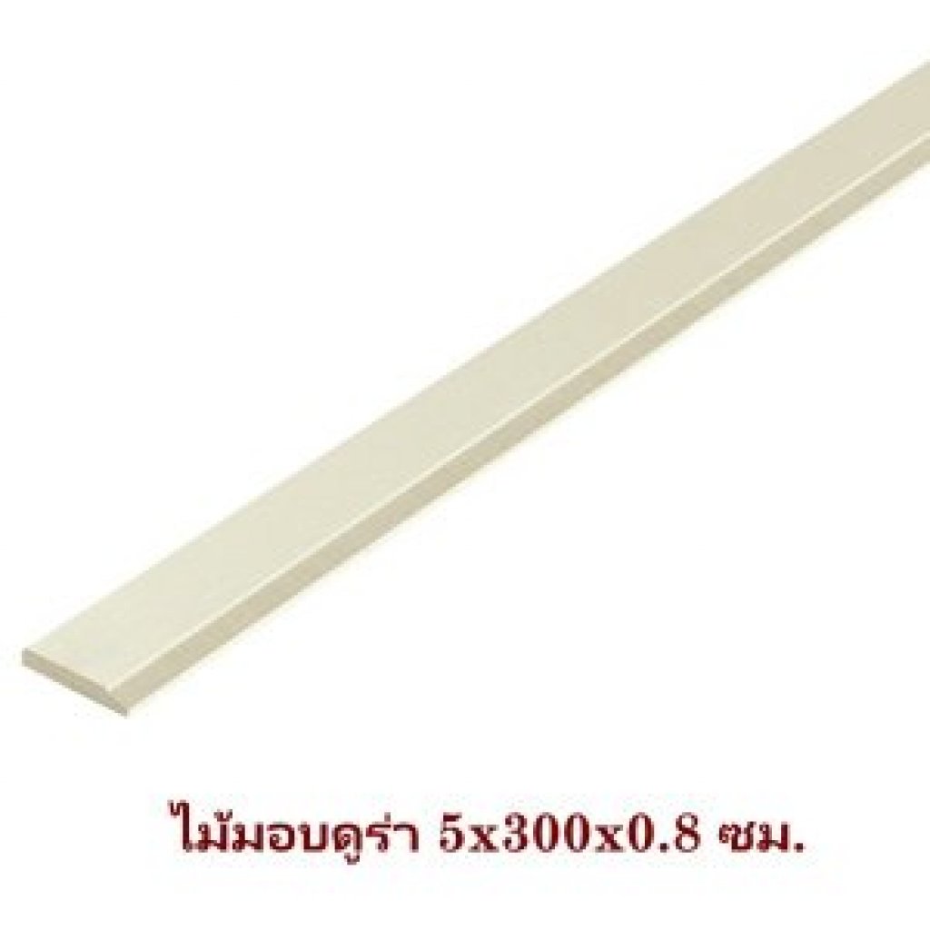 DURA ไม้มอบดูร่า 5x300x0.8ซม. สีซีเมนต์