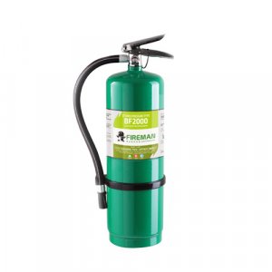 ถังดับเพลิงชนิดน้ำยาเหลวระเหย BF2000 ขนาด 10 ปอนด์ Fireman