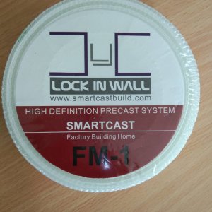 Lock In Wall ตาข่ายไฟเบอร์ FM-1