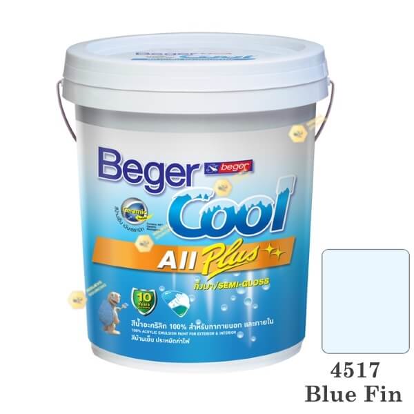 เบเยอร์คูล ออลพลัส 4517 สีน้ำอะคริลิก กึ่งเงาภายนอก-ใน-5gl.