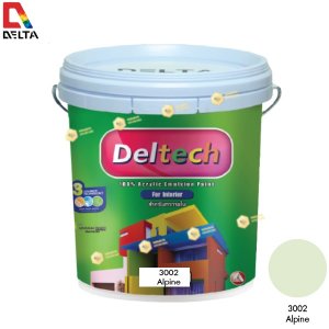 DELTECH สีน้ำอะครีลิคแท้ภายใน#3002 Alpine-5GL.