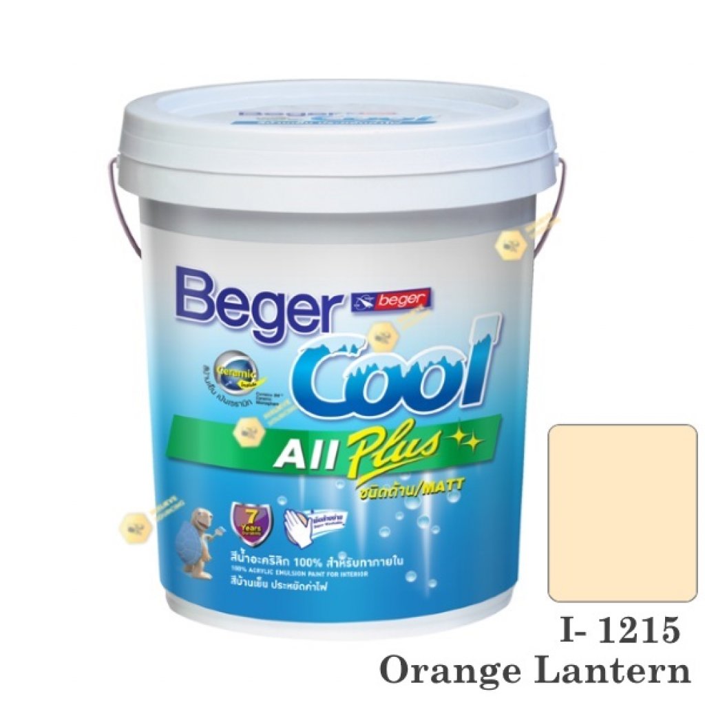 begerCool All Plus I-1215 สีน้ำอะครีลิก-ด้าน ภายใน-5gl.