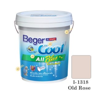 begerCool All Plus I-1318 สีน้ำอะครีลิก-ด้าน ภายใน-5gl.