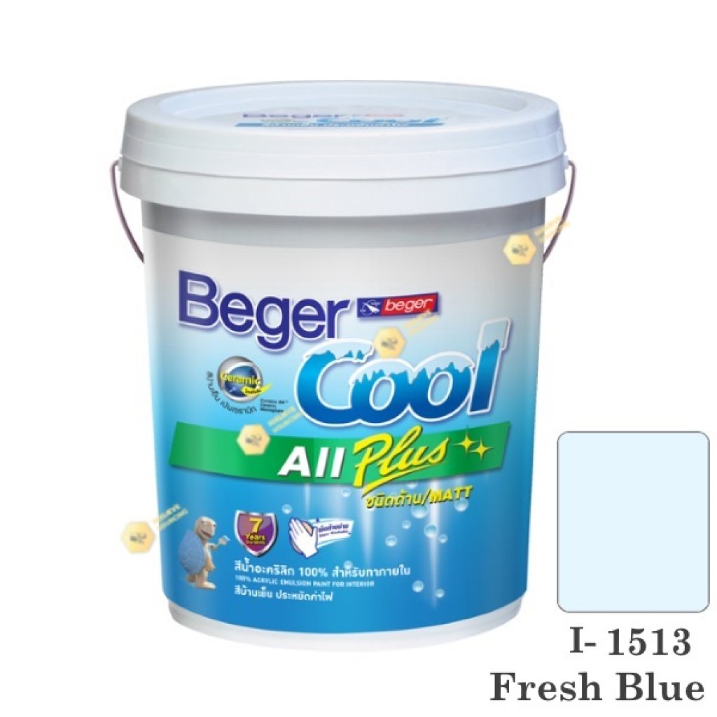 begerCool All Plus I-1513 สีน้ำอะครีลิก-ด้าน ภายใน-5gl.