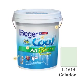 begerCool All Plus I-1614 สีน้ำอะครีลิก-ด้าน ภายใน-5gl.