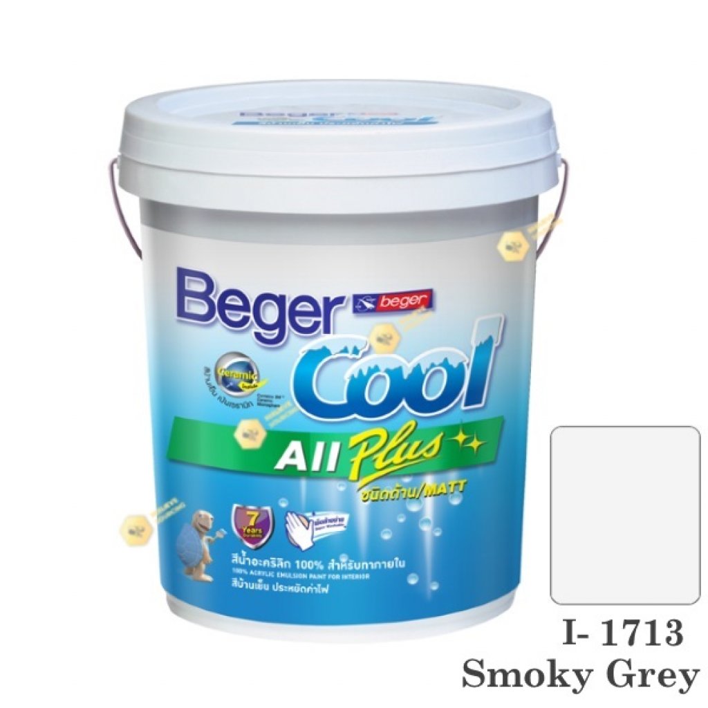 begerCool All Plus I-1713 สีน้ำอะครีลิก-ด้าน ภายใน-5gl.