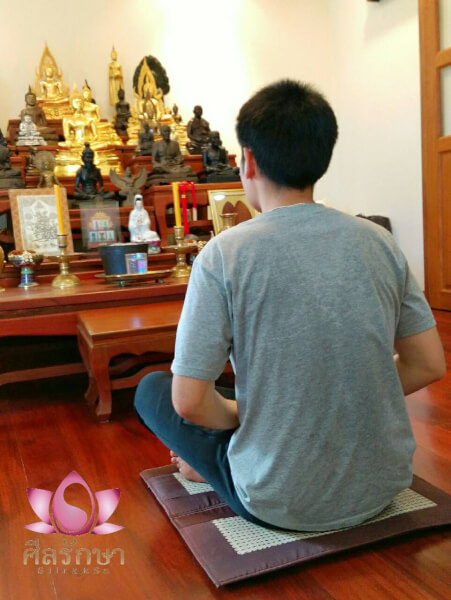 เบาะนั่งสมาธิสาดทอ แบบพกพา - Image 2