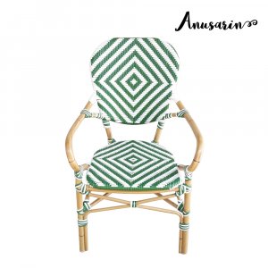 Anusarin Outdoor Dining Chair เก้าอี้รับประทานอาหารวางกลางแจ้งโครงอลูมิเนียม