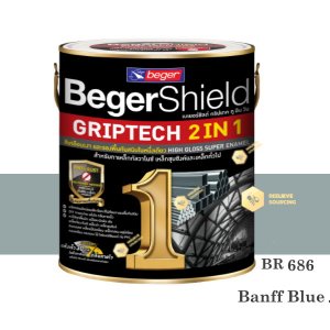 BegerShield Griptech 2in1-BR686 สีเคลือบเงา