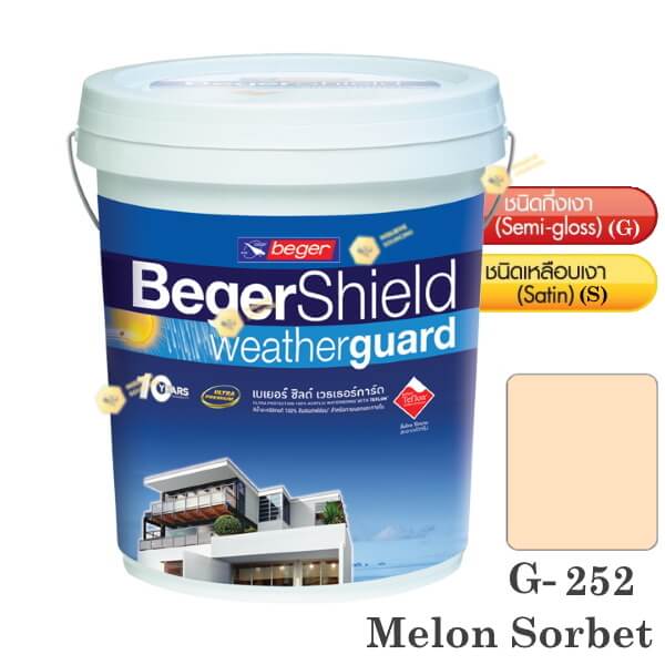 เบเยอร์ ชิลด์ G-252 สีน้ำอะคริลิก-กึ่งเงา-5gl.