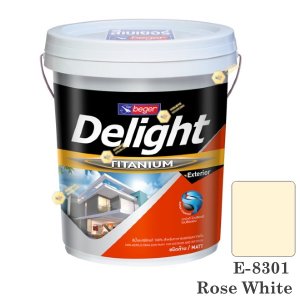 E-8301 ดีไลท์ เบเยอร์ สีน้ำอะคริลิก-ด้าน ภายนอก-5gl.