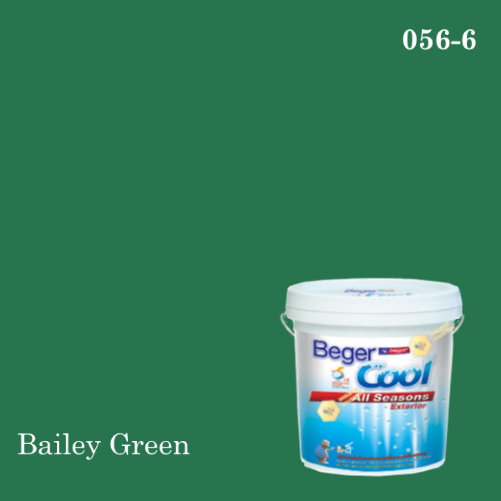 เบเยอร์คูล ออลซีซั่นส์ สีน้ำอะครีลิก-ภายนอก 056-6 (Bailey Green)