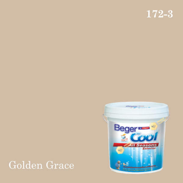 เบเยอร์คูล ออลซีซั่นส์ สีน้ำอะครีลิก-ภายนอก E-172-3 (SSR)Golden Grace