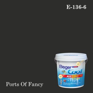 เบเยอร์คูล ออลพลัส สีน้ำอะครีลิก-ภายนอก E-136-6 (Ports Of Fancy)