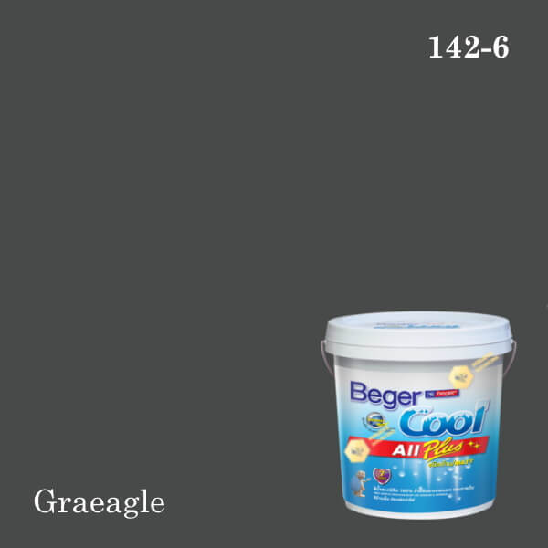 เบเยอร์คูล ออลพลัส สีน้ำอะครีลิก-ภายนอก E-142-6 (Graeagle)