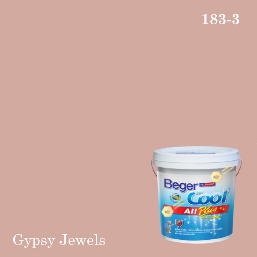 เบเยอร์คูล ออลพลัส สีน้ำอะครีลิก-ภายนอก E-183-3 (NS) Gypsy Jewels