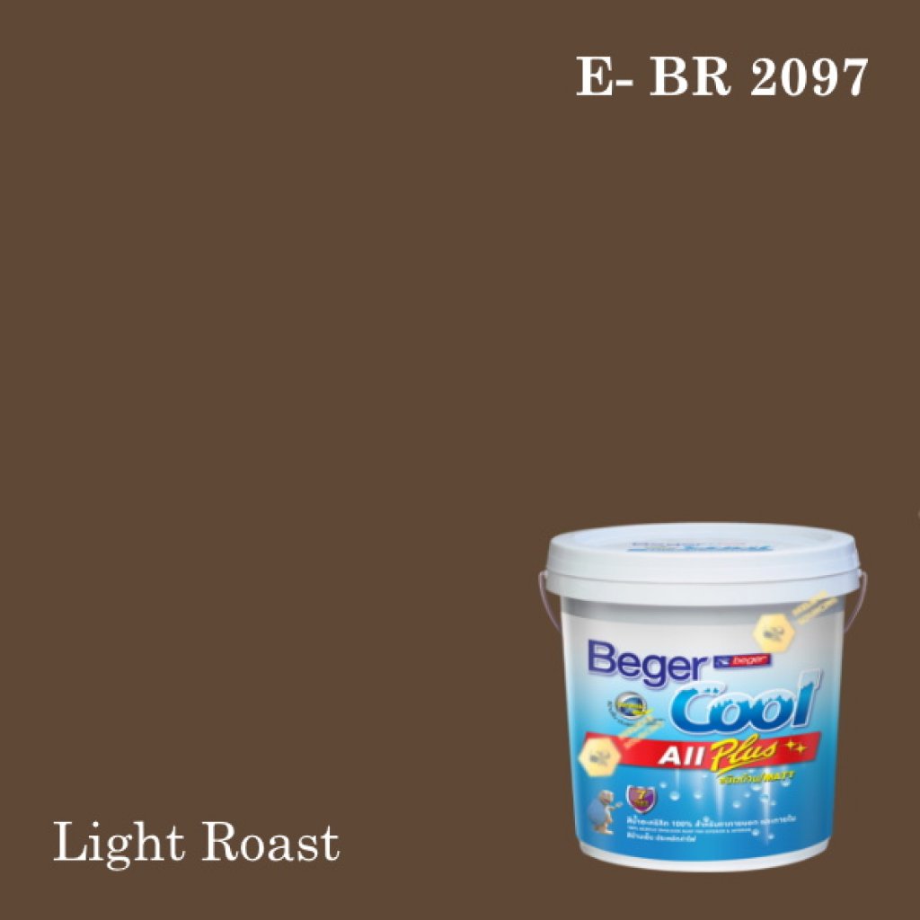 เบเยอร์คูล ออลพลัส สีน้ำอะครีลิก-ภายนอก (SSR) E- BR 2097 (Light Roast)