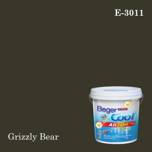 เบเยอร์คูล ออลพลัส สีน้ำอะครีลิก-ภายนอก E-3011 (Grizzly Bear)