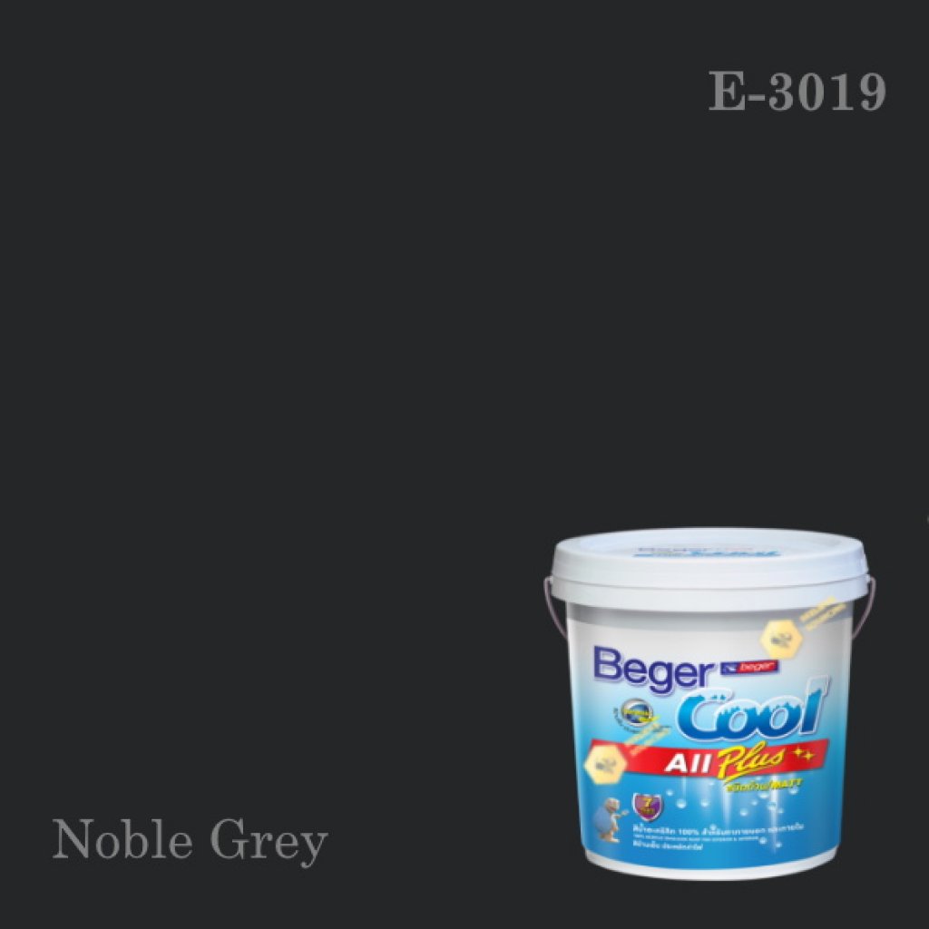 เบเยอร์คูล ออลพลัส สีน้ำอะครีลิก-ภายนอก E-3019 (LH)/N (Noble Grey)