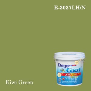 เบเยอร์คูล ออลพลัส สีน้ำอะครีลิก-ภายนอก E-3037LH/N (Kiwi Green)