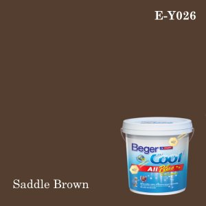 เบเยอร์คูล ออลพลัส สีน้ำอะครีลิก-ภายนอก E-Y026 (Saddle Brown)