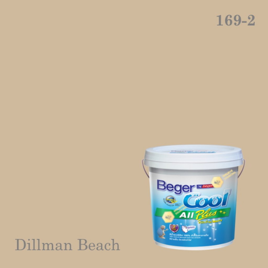 เบเยอร์คูล ออลพลัส สีน้ำอะครีลิก-ภายใน I-169-2 (Dillman Beach)