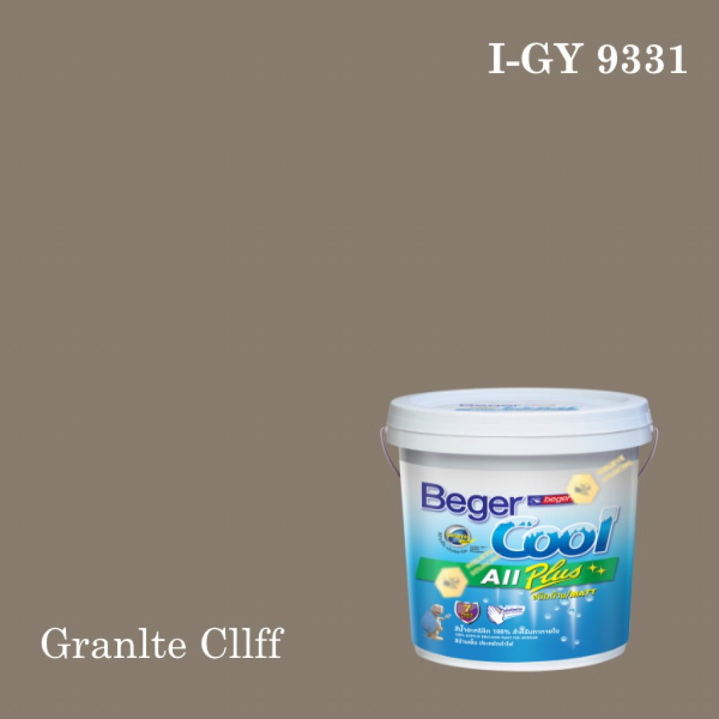 เบเยอร์คูล ออลพลัส สีน้ำอะครีลิก-ภายใน I-GY 9331/LH (Granlte Cllff)