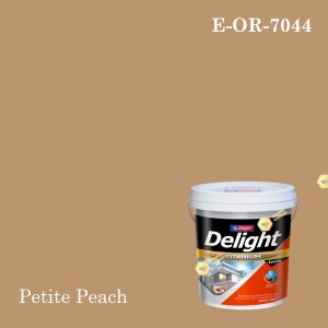 ดีไลท์ สีน้ำอะครีลิก ภายนอก E-OR-7044 (Petite Peach)