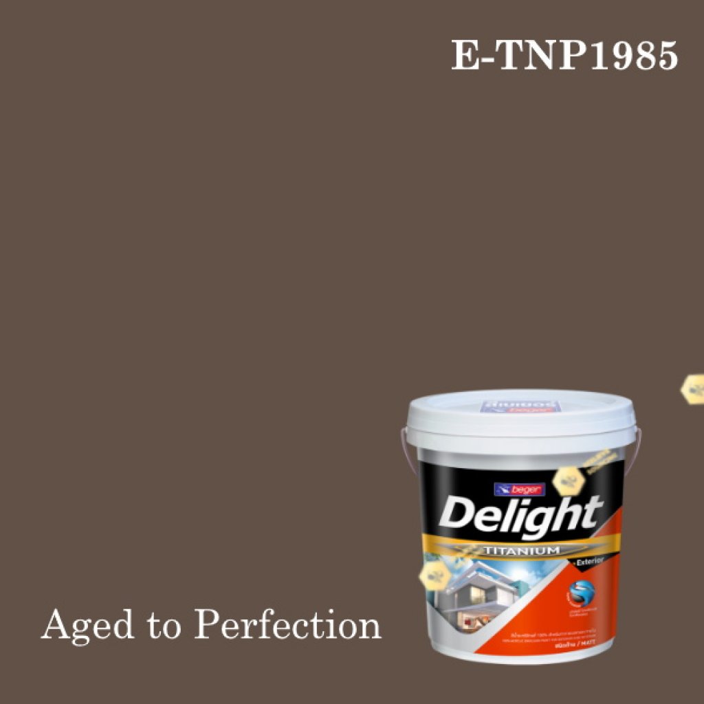 ดีไลท์ พลัส สีน้ำอะครีลิก ภายนอก E-TNP1985 (Aged to Perfection)