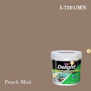 ดีไลท์ พลัส สีน้ำอะครีลิก ภายใน I-7201/MN (Peach Mist)