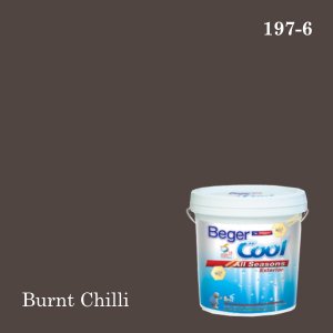เบเยอร์คูล ออลซีซั่นส์ สีน้ำอะครีลิก-ภายนอก 197-6 (Burnt Chilli)