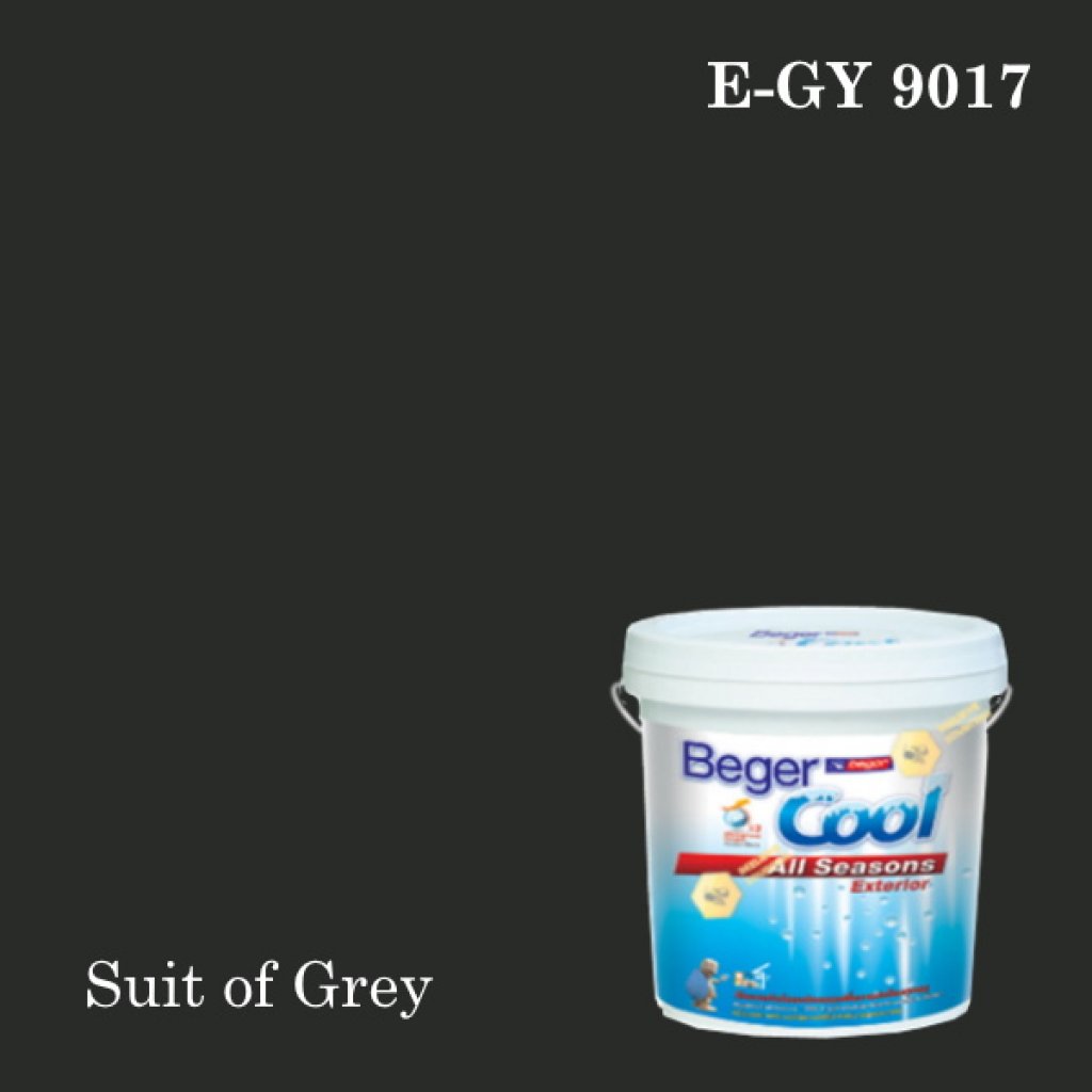 เบเยอร์คูล ออลซีซั่นส์ สีน้ำอะครีลิก-ภายนอก (SSR) E-GY 9017 (Suit of Grey)