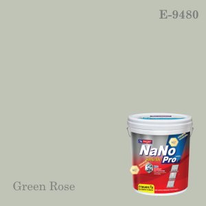 นาโนโปร สีน้ำอะครีลิก E-9480 (Green Rose)